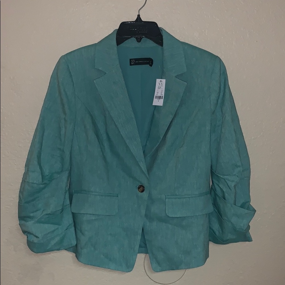 Tiffany Blue Blazer